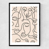 Single Line Faces
