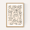 Single Line Faces