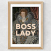 Boss Lady Wide Oak Frame