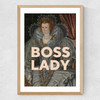 Boss Lady Medium Oak Frame