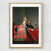 For Like Ever Medium Oak Frame