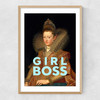 Girl Boss Narrow Oak Frame