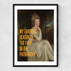 My Favourite Season Is the Fall of the Patriarchy Narrow Black Frame