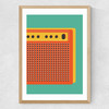 Amp by Native State Medium Oak Frame