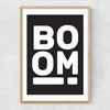 Boom Narrow Oak Frame