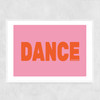 Dance by The Native State Narrow White Frame