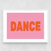 Dance by The Native State Medium White Frame