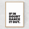 Dance It Out Narrow Oak Frame