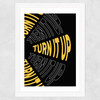 Turn It Up Wide White Frame