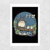 Neighbours in the Wood Unframed Print