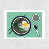 Breakfast at Mr Chan Unframed Print