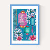 Birds and Lanterns