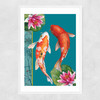 Koi by Rocket 68 Narrow White Frame