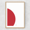 Japan by Rafael Farias Narrow Oak Frame