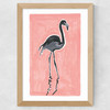 Oak Flamingo Wide Oak Frame