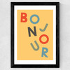 Bonjour Wide Black Frame