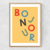 Bonjour Narrow Oak Frame