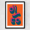 Disco by Limbo and ginger Medium Black Frame