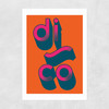 Disco by Limbo and ginger Unframed Print