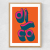 Disco by Limbo and ginger Medium Oak Frame