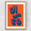 Disco by Limbo and ginger Wide Oak Frame