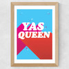 Yas Queen Wide Oak Frame