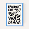 Blank Wall