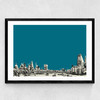 North & South Medium Black Frame