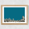 North & South Wide Oak Frame