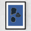 Shell Study Medium Black Frame