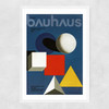 Bauhaus Magazine Narrow White Frame
