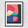 Corner Narrow Black Frame