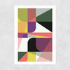 Graphic X Unframed Print