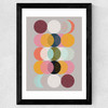 Moods and Moons Wide Black Frame