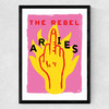 Aries - The Rebel Medium Black Frame