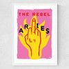 Aries - The Rebel Medium White Frame