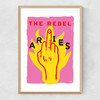 Aries - The Rebel Narrow Oak Frame