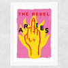 Aries - The Rebel Wide White Frame