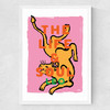 Leo - The Life and Soul Medium White Frame
