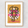 Scorpio - The Brave Narrow Oak Frame