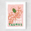 Taurus - The Rock Medium White Frame
