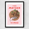 Virgo - The Mother Medium Black Frame