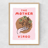 Virgo - The Mother Narrow Oak Frame