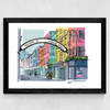 Carnaby Street Wide Black Frame