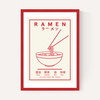 Ramen (Red and White)