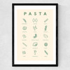 Pasta Guide Medium Black Frame