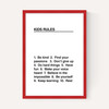 Kids' Rules