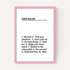Kids' Rules