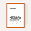 Kids' Rules