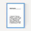 Kids' Rules